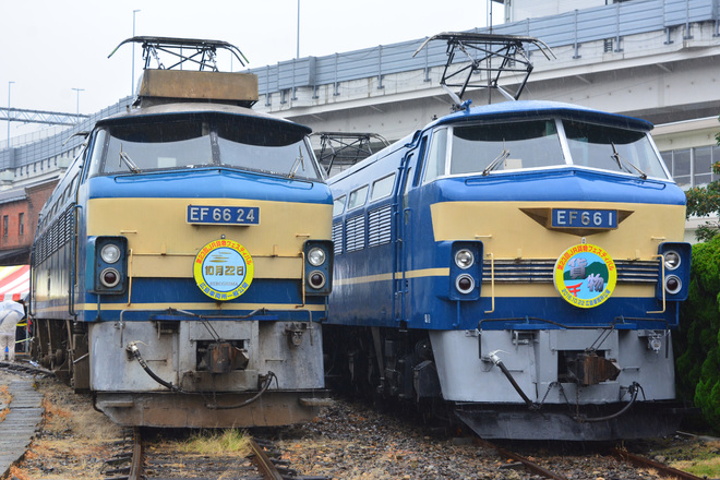 【JR貨】「第23回JR貨物フェスティバル 広島車両所」開催(EF66-1、EF66-24)