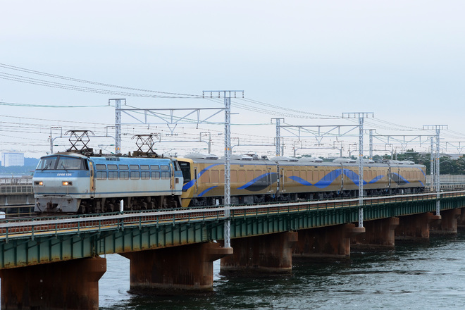 【泉北】泉北高速鉄道12000系 J-TREC出場甲種を弁天島～新居町間で撮影した写真