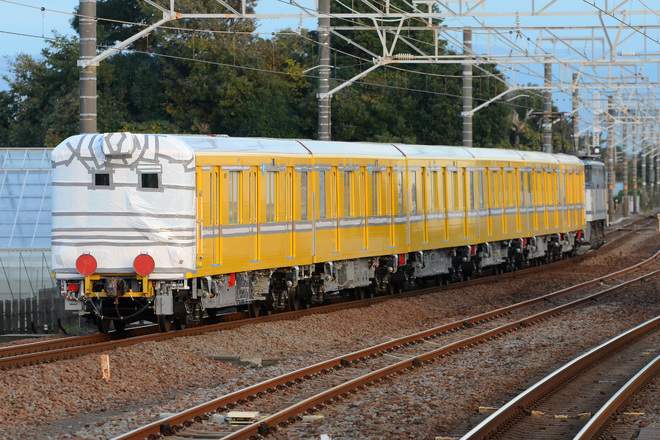 【メトロ】1000系1139F（特別仕様車）甲種輸送を東田子の浦駅で撮影した写真