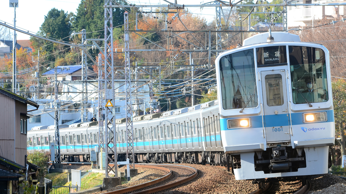 小田急】えのしま74号 一般車（1051F+1251F）代走 |2nd-train鉄道ニュース