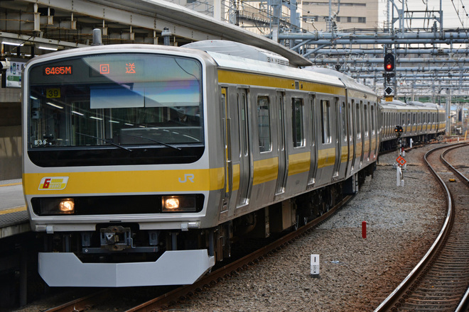 【JR東】E231系ミツB39編成 東京総合車両センター出場を大崎駅で撮影した写真