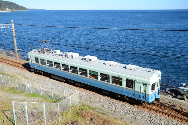 【伊豆急】100系 レトロ電車ぶらり旅を片瀬白田～伊豆稲取間で撮影した写真