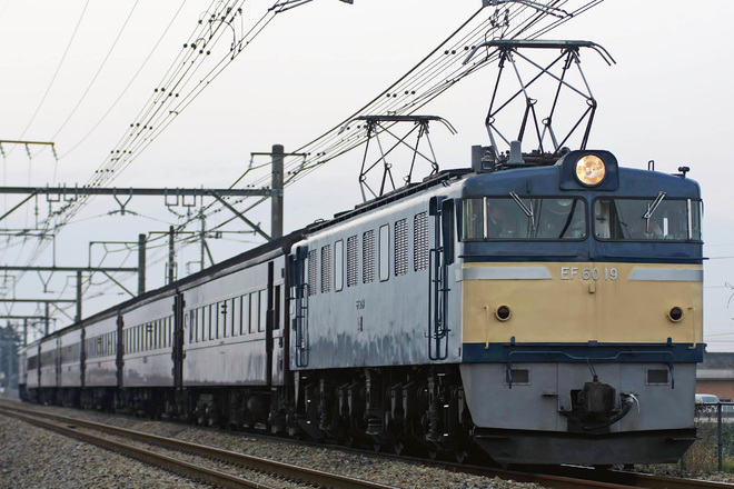 【JR東】旧型客車で行く横川忘年列車の旅号運転を岡部～深谷間で撮影した写真