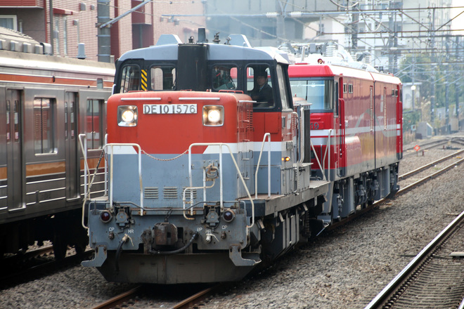 【JR貨】EH800-19 東芝甲種輸送を西国分寺駅で撮影した写真
