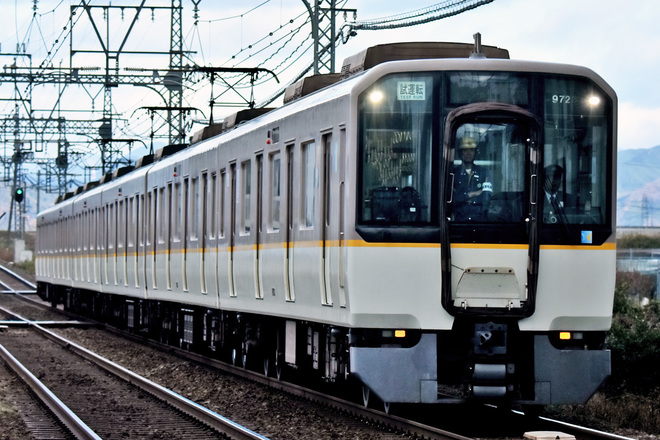 【近鉄】9820系EH23出場試運転を松塚～大和高田間で撮影した写真