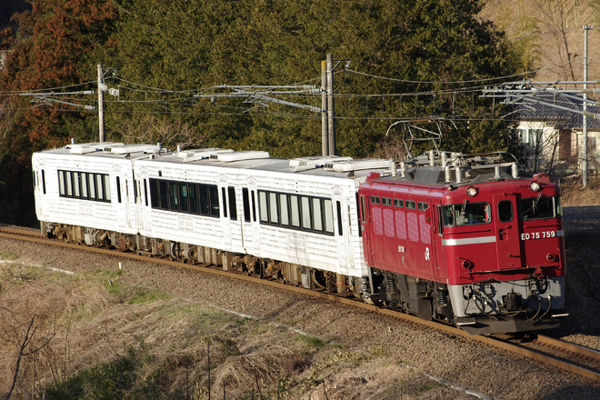 【JR東】キハ110系「東北エモーション」郡山総合車両センター入場配給