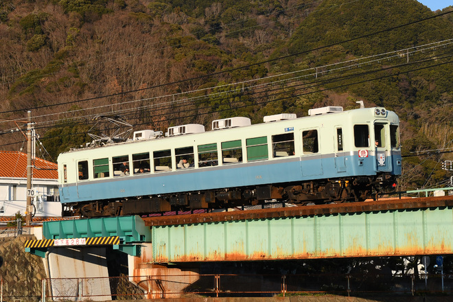 【伊豆急】100系 貸切列車運転を蓮台寺～伊豆急下田間で撮影した写真