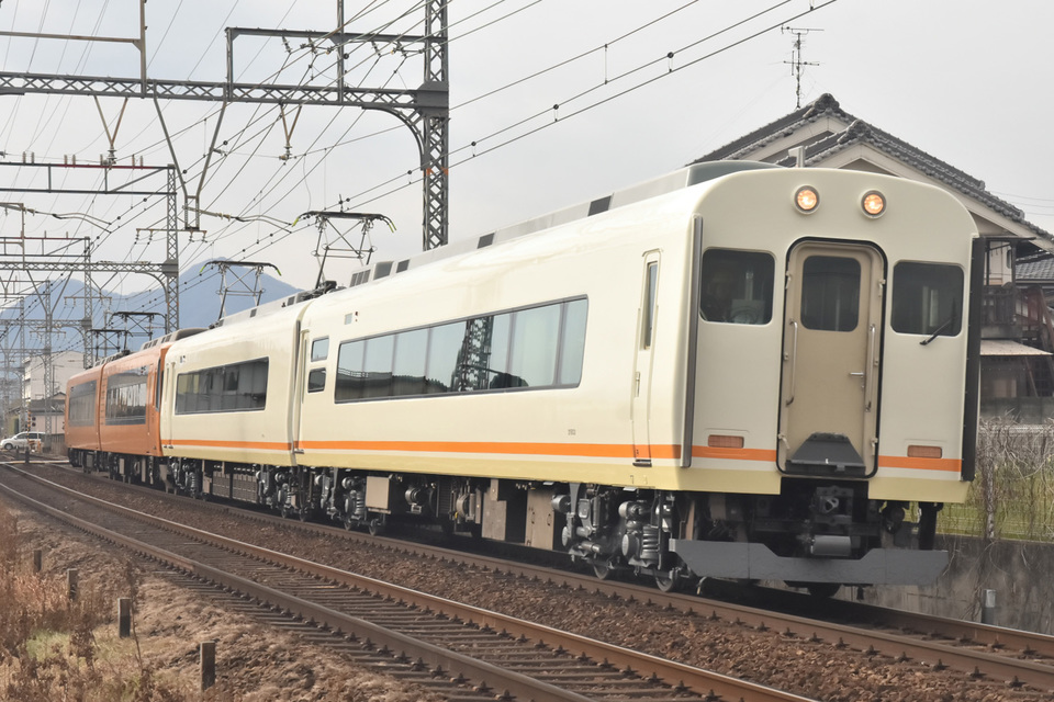 【近鉄】21000系UB02（簡易運転台付）出場試運転の拡大写真