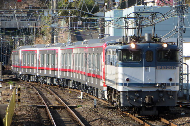 【東武】70000系71701F 甲種輸送を小田原駅で撮影した写真