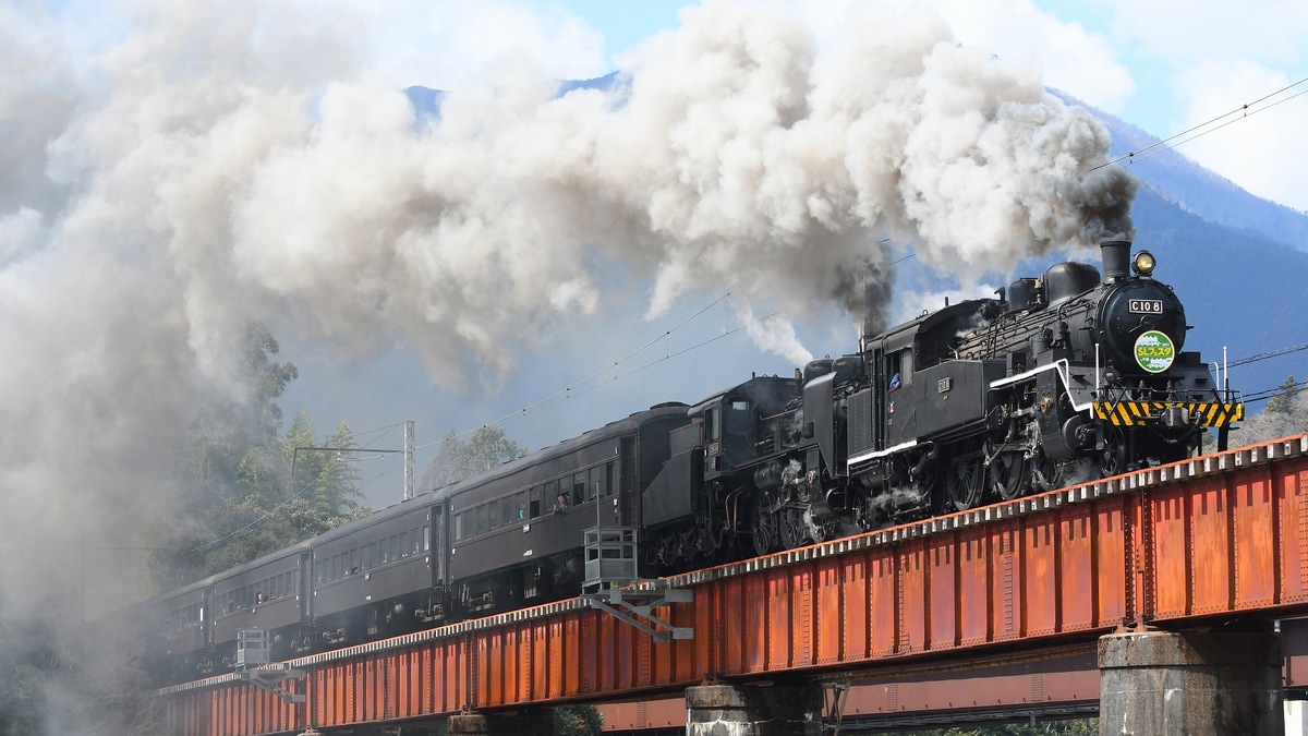 大鐵】C10-8 ラサ工業仕様で重連運転 |2nd-train鉄道ニュース