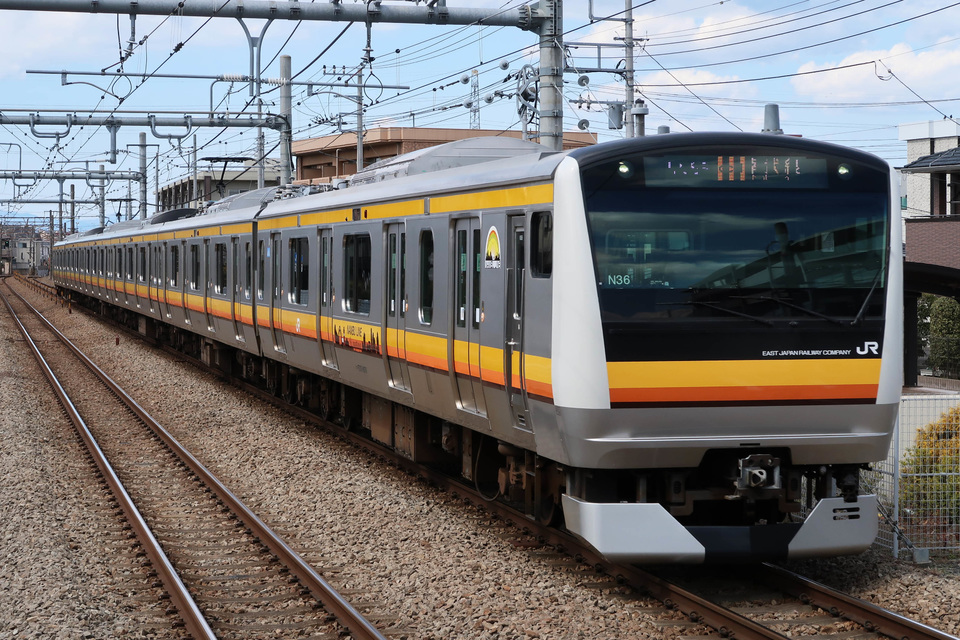 【JR東】 E233系ナハN36編成 営業運転開始の拡大写真