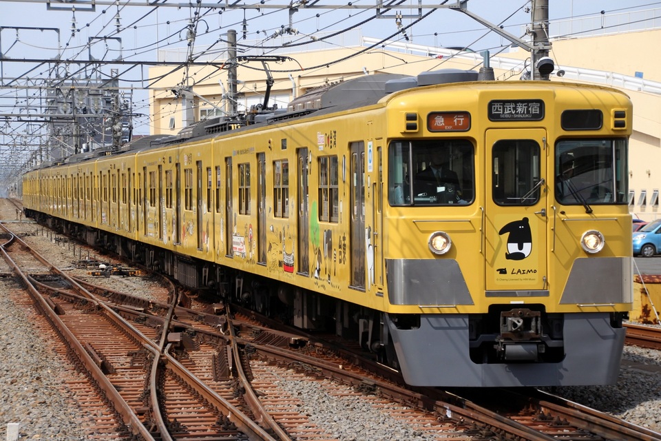 【西武】「西武鉄道×台湾鉄路管理局 協定締結記念電車」運行開始の拡大写真
