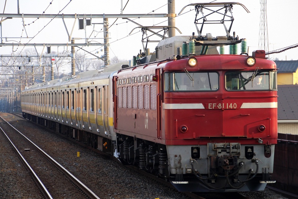 【JR東】E231系ミツB22編成7両 青森へ配給輸送の拡大写真