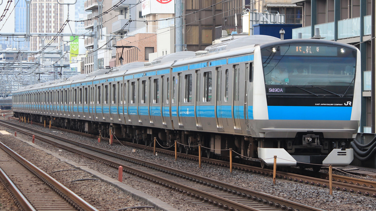 JR東】E233系サイ108編成 京浜東北線内にて試運転 |2nd-train鉄道ニュース