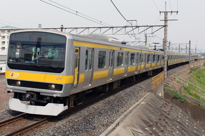 【JR東】E231系ミツB6編成 京葉車両センターから返却を吉川駅で撮影した写真