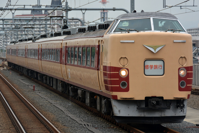 【JR東】189系M51編成利用 修学旅行臨運転を国立駅で撮影した写真