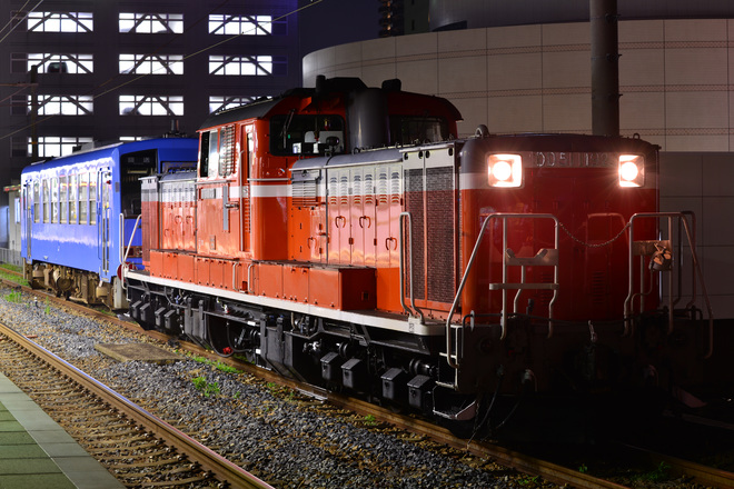 【JR西】キハ120-205 後藤総合車両所入場を西宮駅で撮影した写真