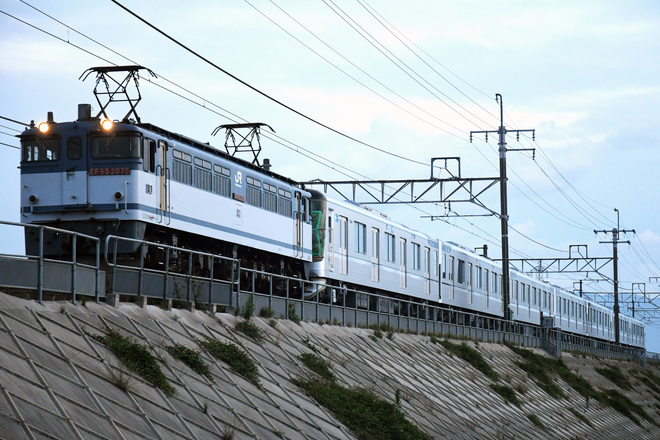 【メトロ】13000系(13109F)甲種輸送を大垣～穂積間で撮影した写真