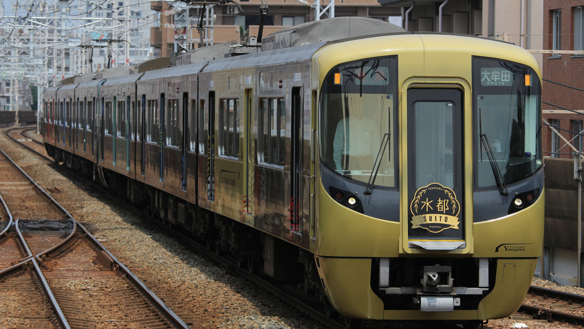 西鉄】3000形3017+3018編成「水都」営業運転開始 |2nd-train鉄道