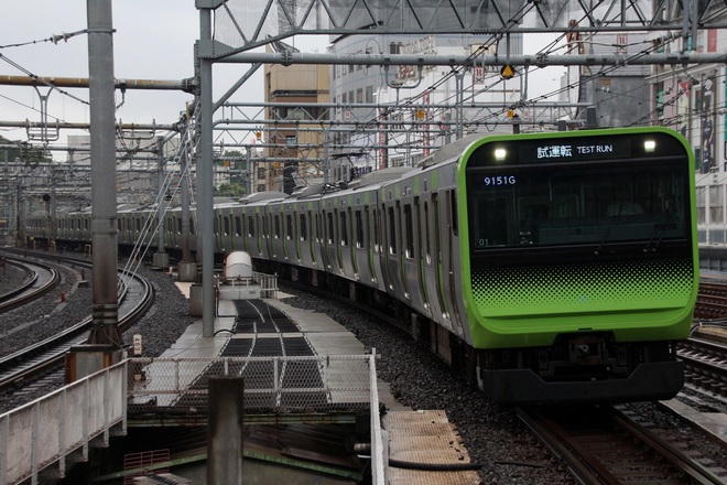 【JR東】E231系/E235系 山手線試運転を御徒町駅で撮影した写真
