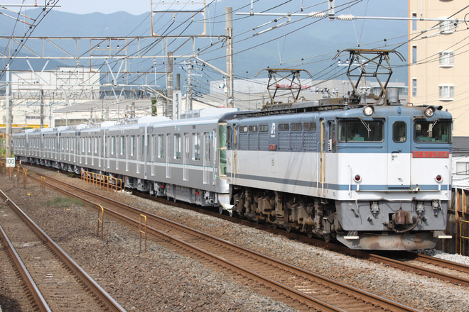 【メトロ】13000系13112F甲種輸送を鴨宮駅で撮影した写真