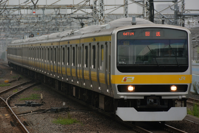 【JR東】E231系ミツB10編成東京総合車両センター出場を中野駅で撮影した写真
