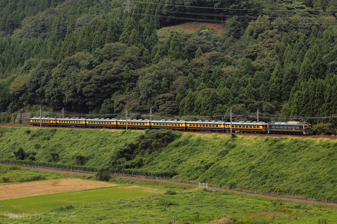 【JR西】サロンカーなにわに乗る琵琶湖一周の旅をマキノ〜永原間で撮影した写真