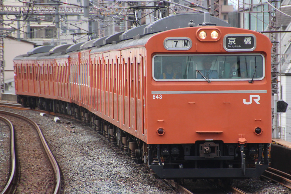 【JR西】103系大阪環状線での運用を終了の拡大写真
