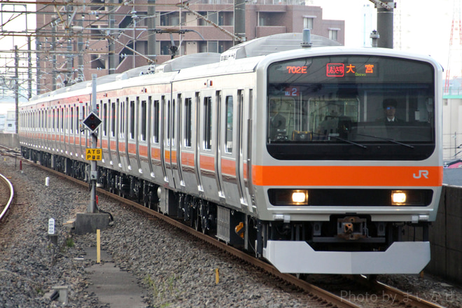 【JR東】E231系 武蔵野線での営業運転開始を西船橋駅で撮影した写真