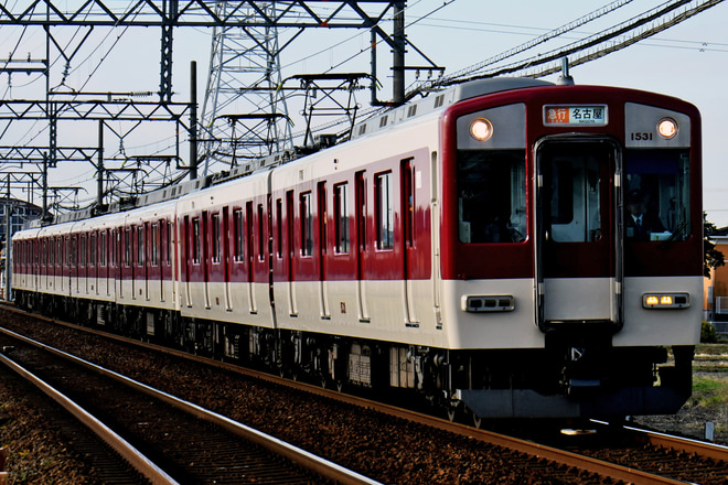 【近鉄】1430系VW31名古屋線で運用を霞ヶ浦～富田間で撮影した写真