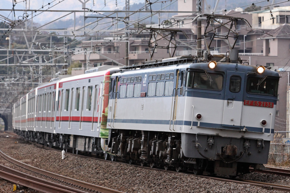 【東武】70000系71708F甲種輸送の拡大写真