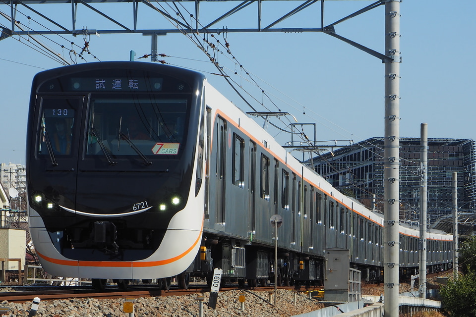 【東急】6020系6121F 大井町線内試運転の拡大写真