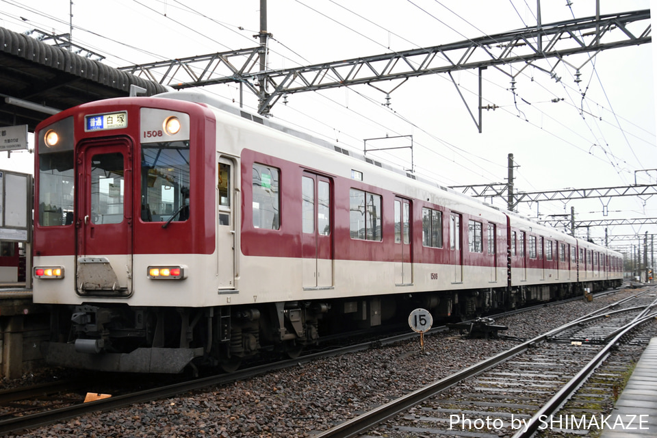 【近鉄】1400系FC07名古屋線運用にの拡大写真