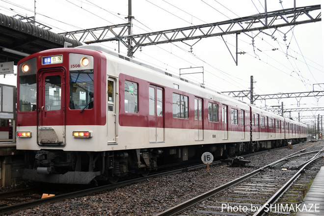 【近鉄】1400系FC07名古屋線運用にを白塚駅で撮影した写真