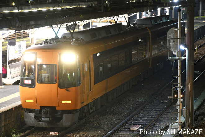【近鉄】22000系AS23入場回送を塩浜駅で撮影した写真