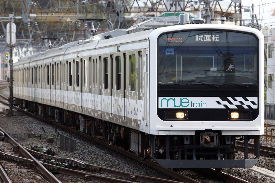 【JR東】209系『MUE-Train』使用 東海道線試運転の拡大写真