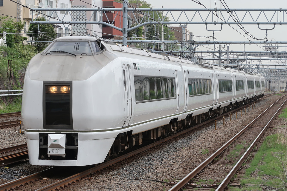 【JR東】651系使用 臨時快速「ぶらり横浜・鎌倉号」運転の拡大写真