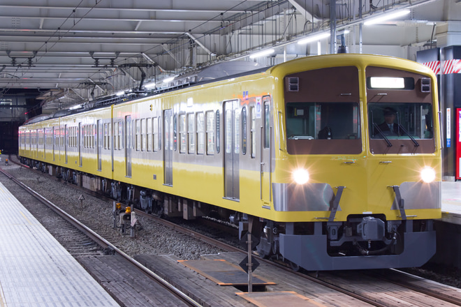 【西武】新101系1249F小手指へ回送(20180410)を所沢駅で撮影した写真