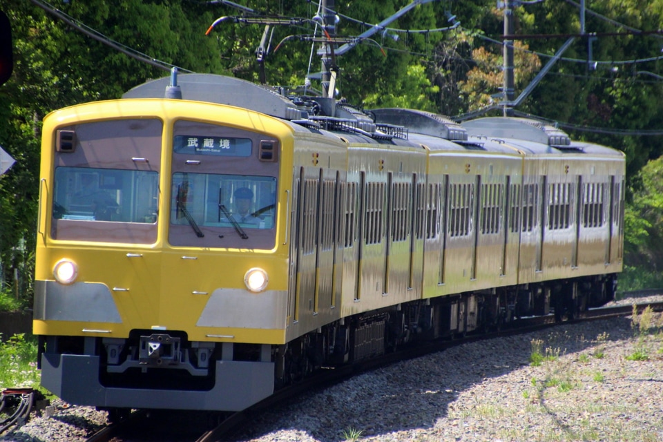 【西武】101系1249F(ツートンカラー) 多摩川線での営業運転開始の拡大写真