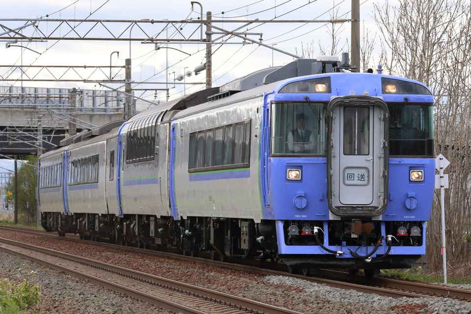 【JR北】キハ183ハンドル訓練列車の拡大写真