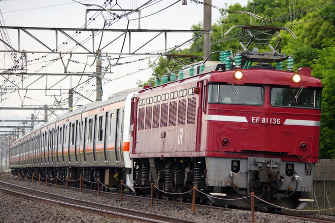 【JR東】209系元C506編成 配給輸送を岡部～本庄間で撮影した写真