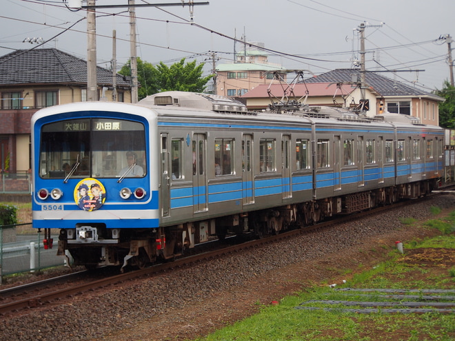 【伊豆箱】鉄道むすめコラボヘッドマーク掲出を穴部～飯田岡間で撮影した写真