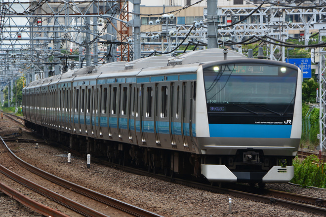 【JR東】品川駅線路切替工事による臨時ダイヤを川崎駅で撮影した写真