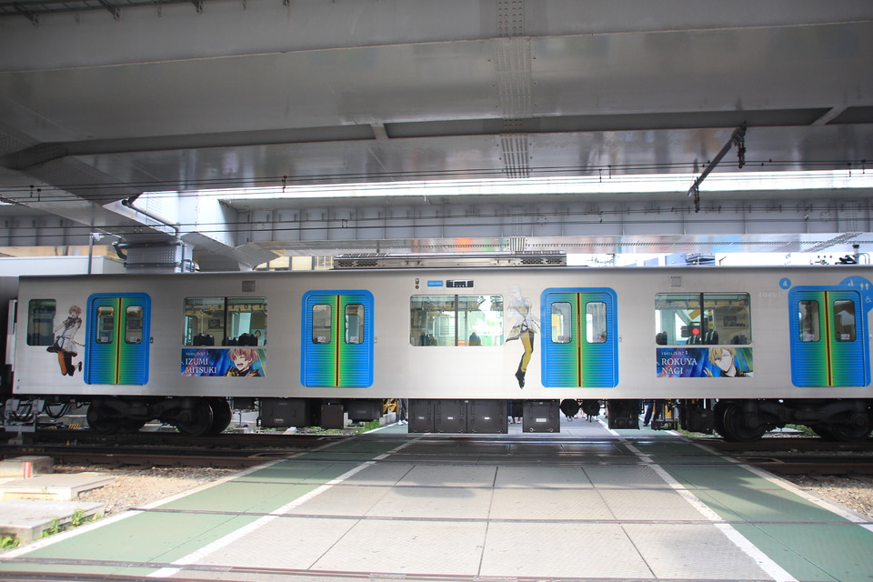 【西武】「アイドリッシュセブン」ラッピング電車運行開始の拡大写真