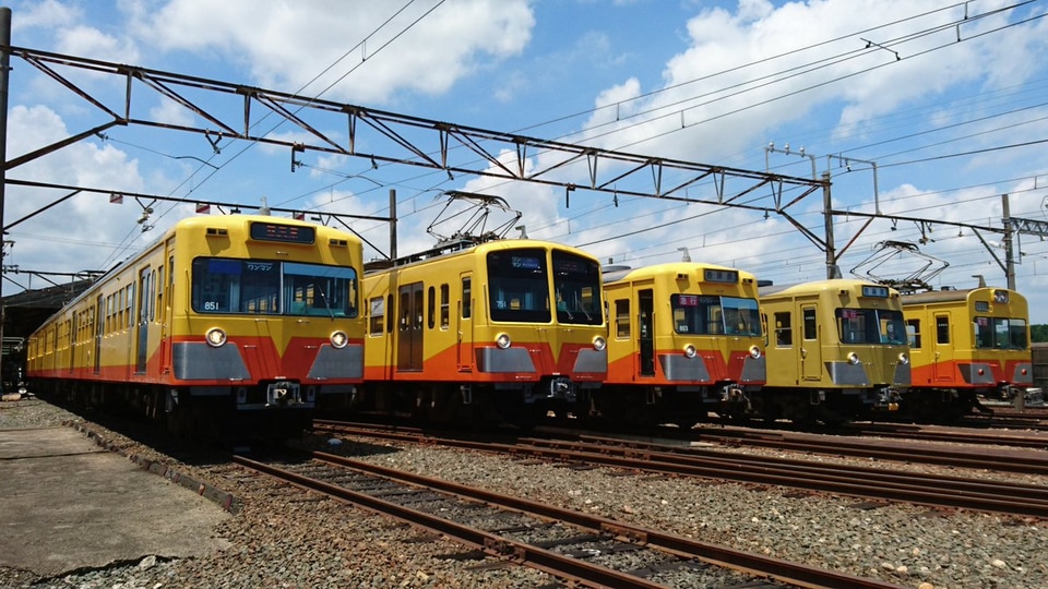 【三岐】801系805Fを使用した団体臨時列車の拡大写真