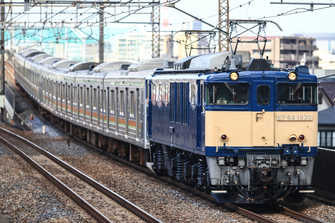 【JR東】205系ハエ81編成+ハエ83編成 長野配給 を西浦和駅で撮影した写真