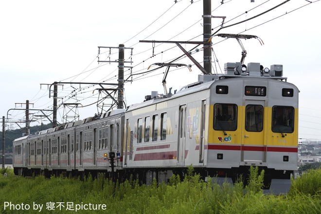【東急】7700系7914F廃車回送を長津田～恩田間で撮影した写真