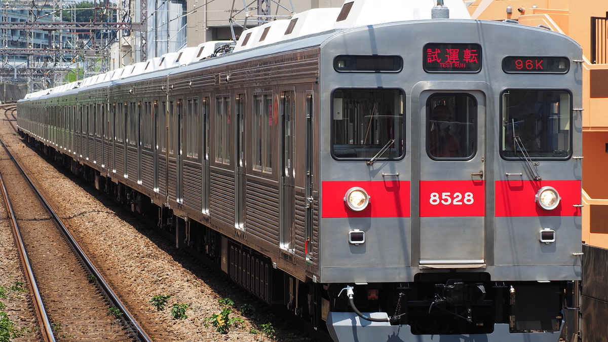 東急】8500系8628F 長津田車両工場出場試運転 |2nd-train鉄道ニュース