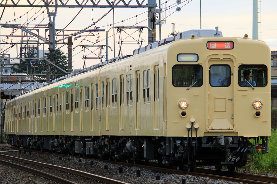 【東武】8000系8111Fによる団体臨時列車「たびじ」運行の拡大写真