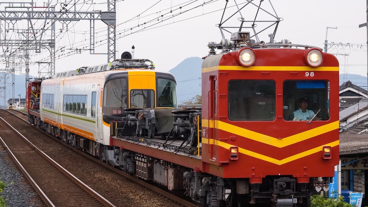 近鉄　特急　回送 近鉄特急】特急列車、回送列車発車集 五十鈴川駅にて 2022年2月6